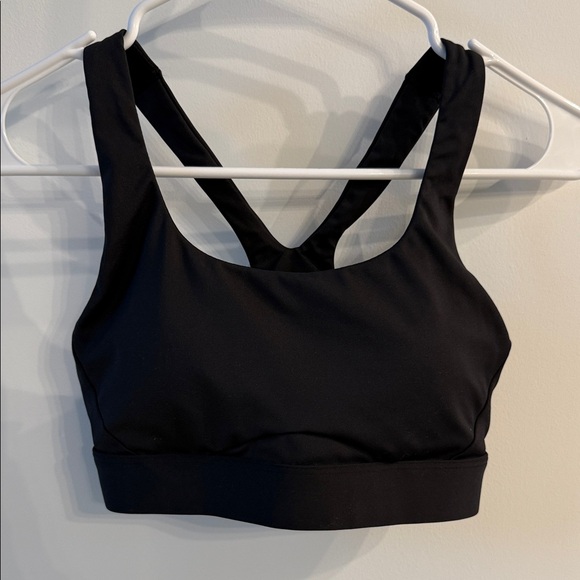 Athleta Black Interval sports Bra A-C - Picture 1 of 4